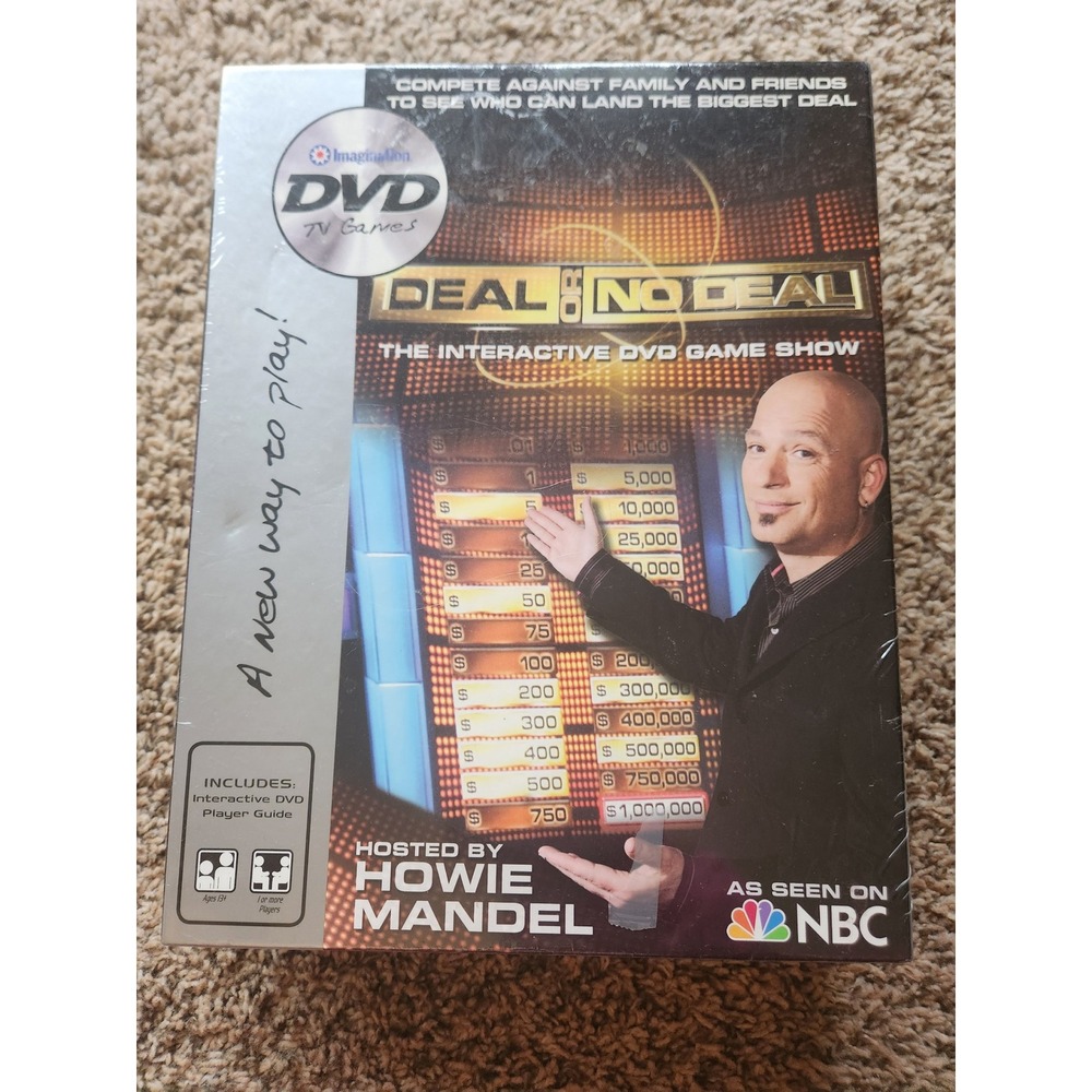 Deal or No Deal Interactive DVD Game Show Howie Mandel NBC Imagination Games New
